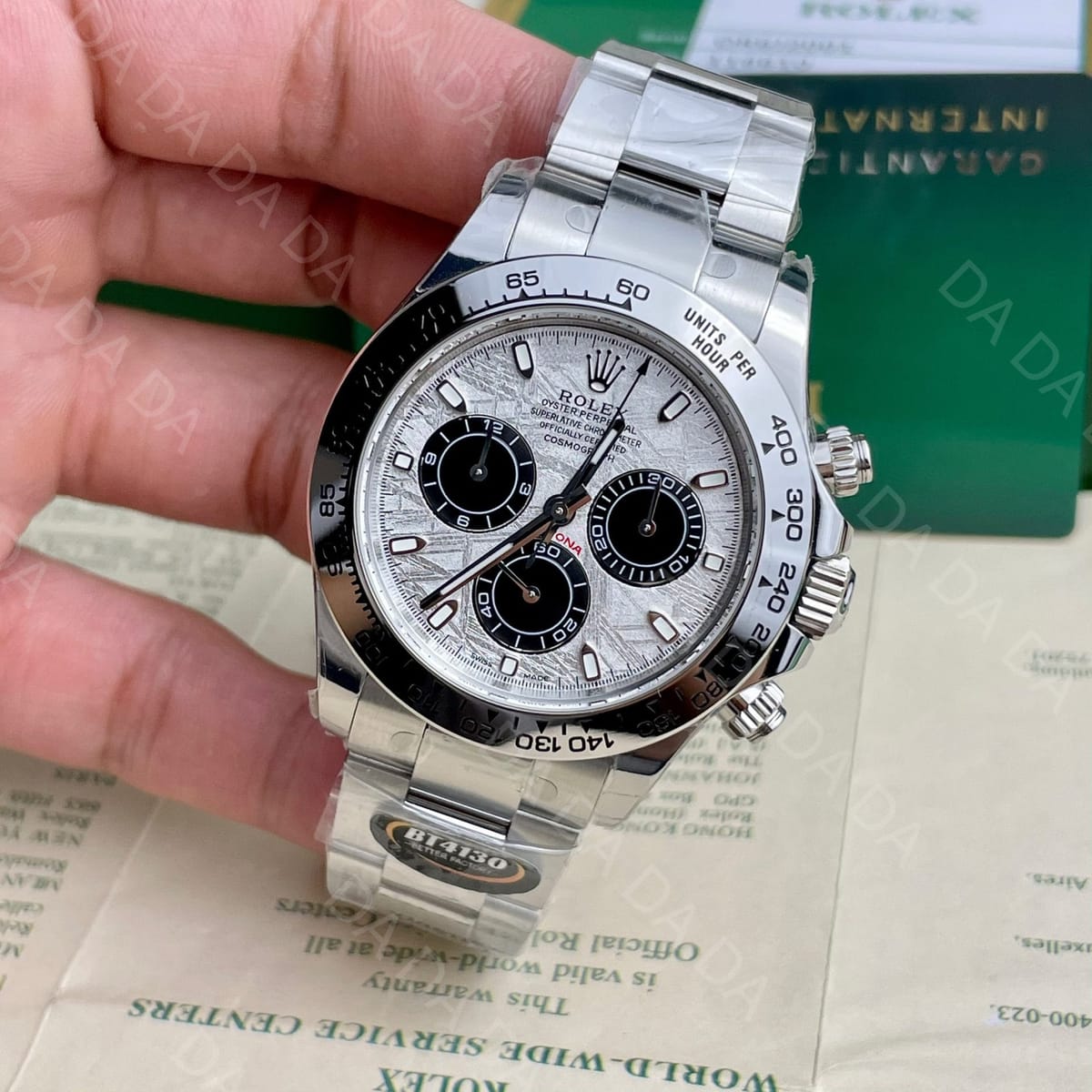 롤렉스 데이토나 화이트골드 운석다이얼 40mm 3