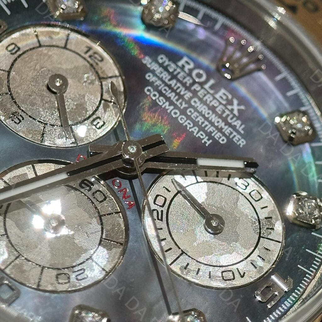 롤렉스 데이토나 화이트골드 자개판 8P 40mm 7