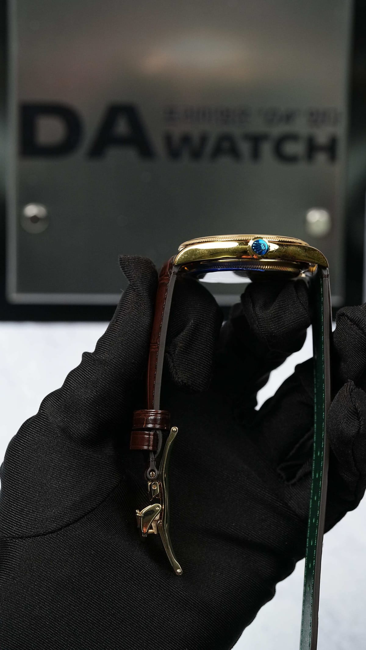 롤렉스 퍼페츄얼 1908 옐로우골드 흰판 39mm 6