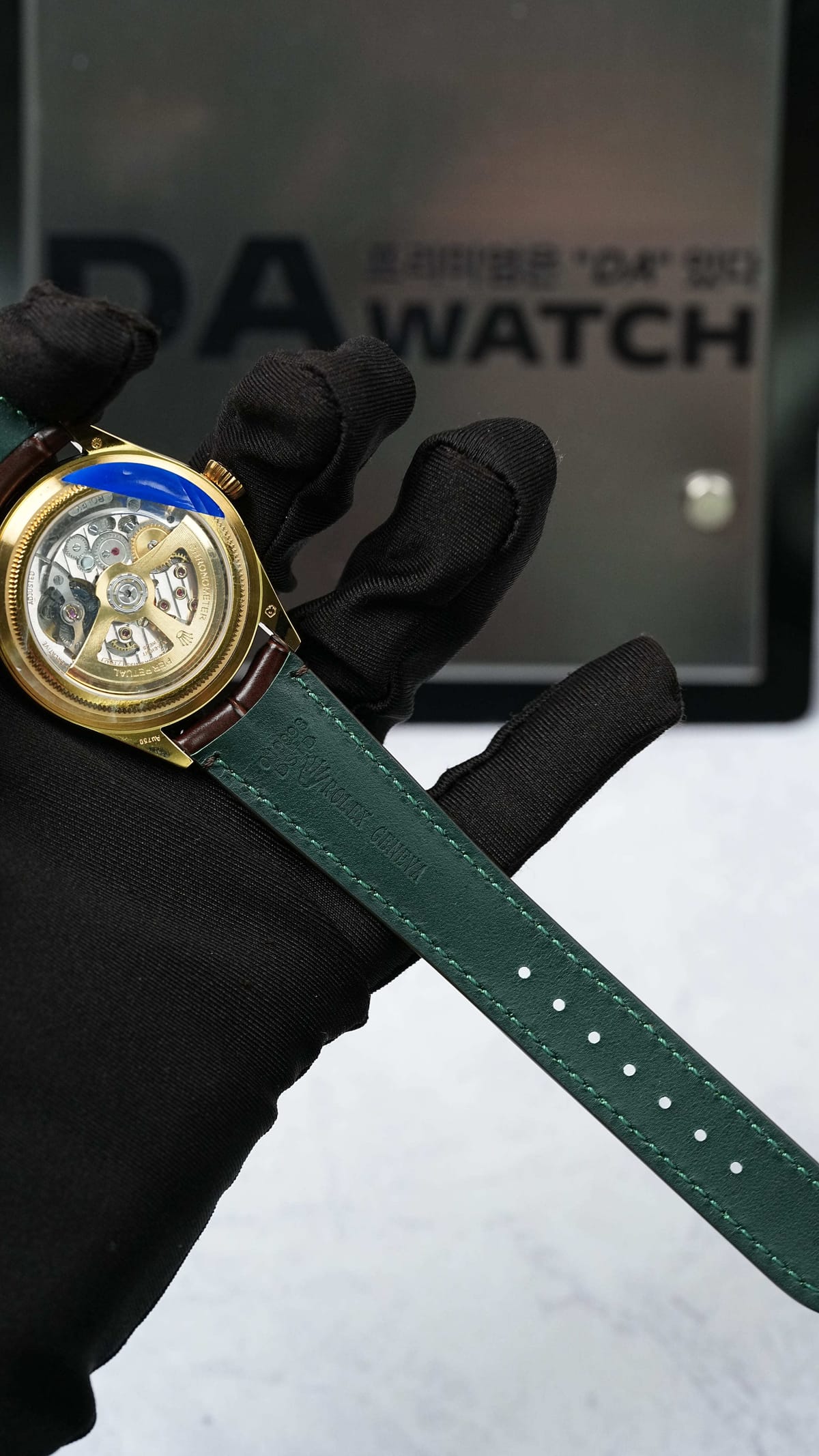 롤렉스 퍼페츄얼 1908 옐로우골드 흰판 39mm 11