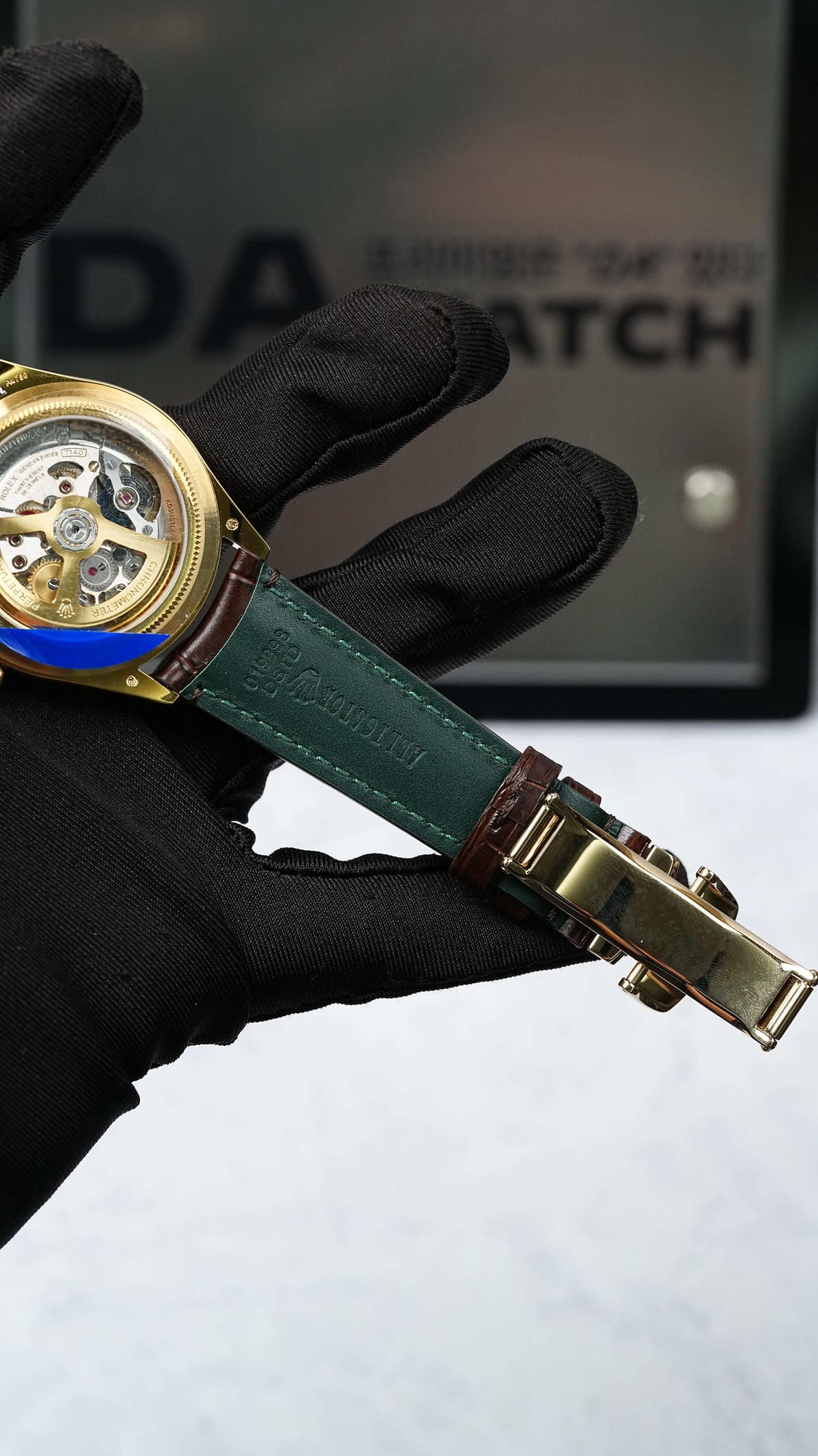 롤렉스 퍼페츄얼 1908 옐로우골드 흰판 39mm 12