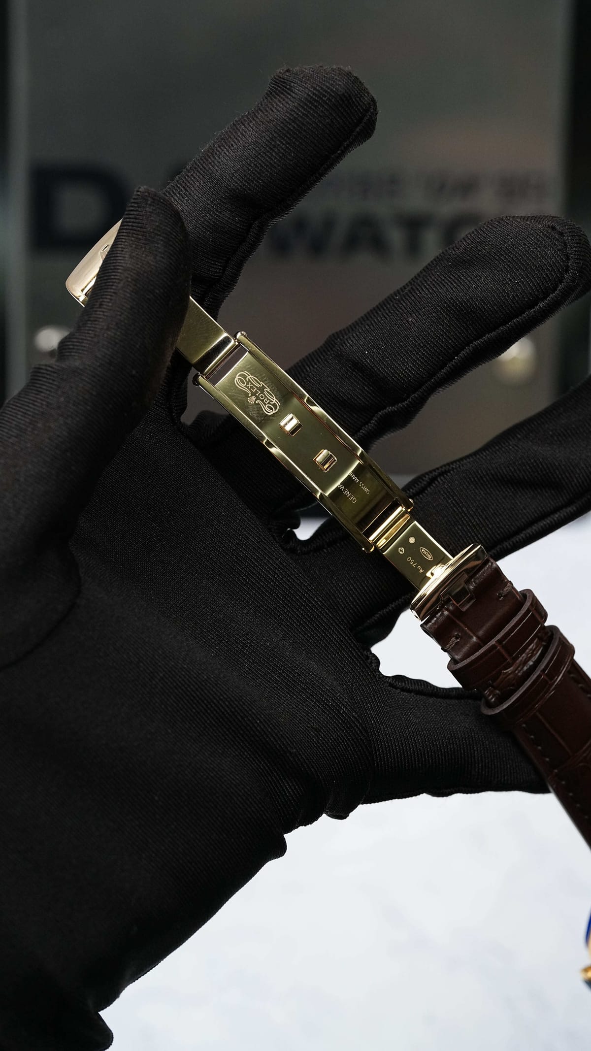 롤렉스 퍼페츄얼 1908 옐로우골드 흰판 39mm 14