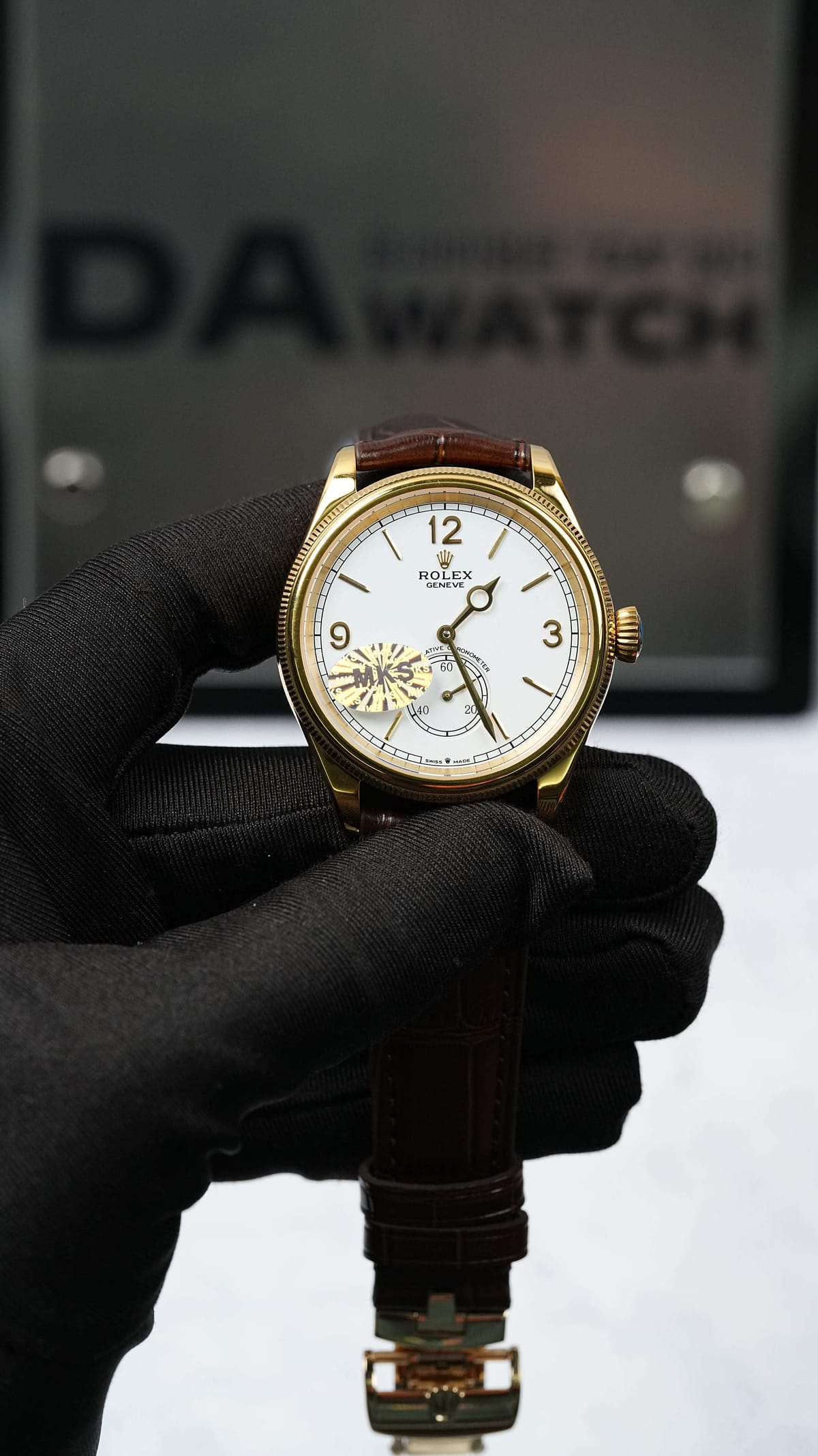 롤렉스 퍼페츄얼 1908 옐로우골드 흰판 39mm 15