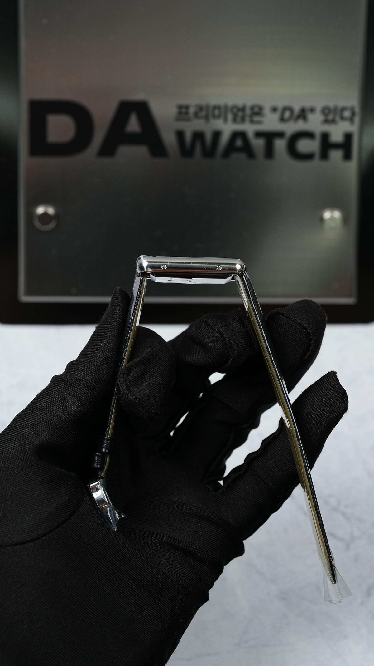 까르띠에 탱크 머스트 가죽 스트랩 라지 33.7mm x 25.5mm 8