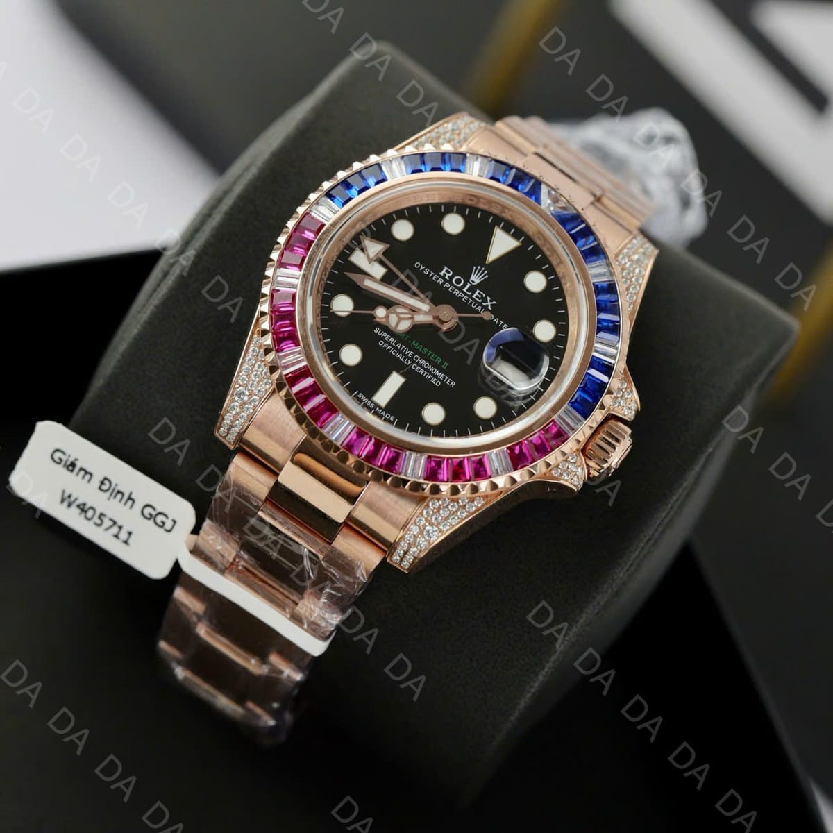 롤렉스 GMT마스터2 펩시 다이아 금통 오이스터 40mm 3