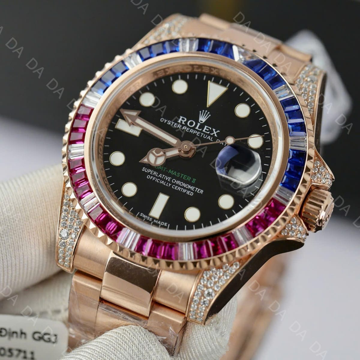롤렉스 GMT마스터2 펩시 다이아 금통 오이스터 40mm 5
