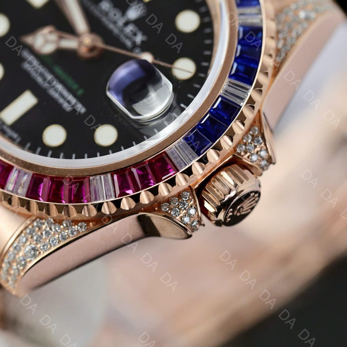 롤렉스 GMT마스터2 펩시 다이아 금통 오이스터 40mm 7