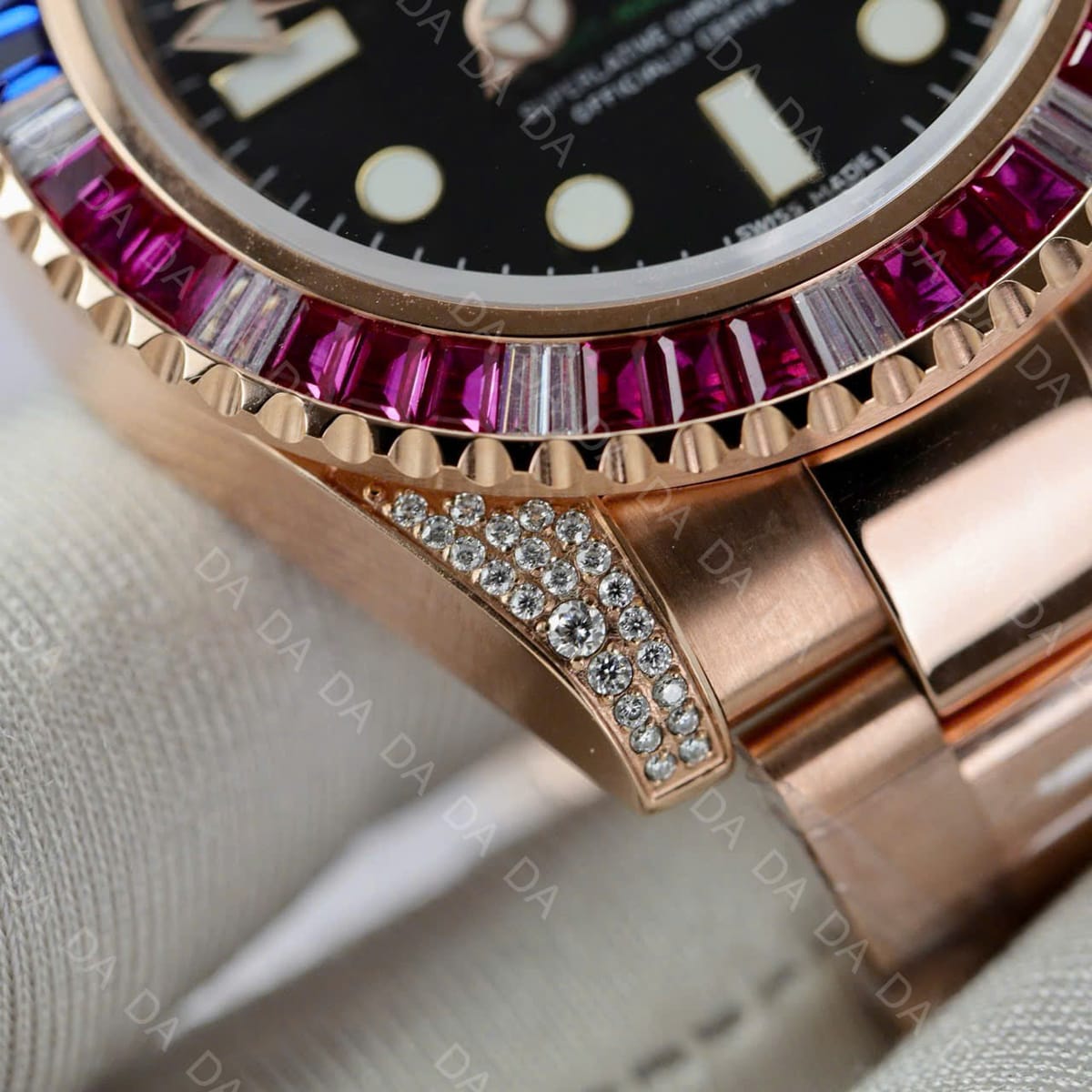 롤렉스 GMT마스터2 펩시 다이아 금통 오이스터 40mm 8