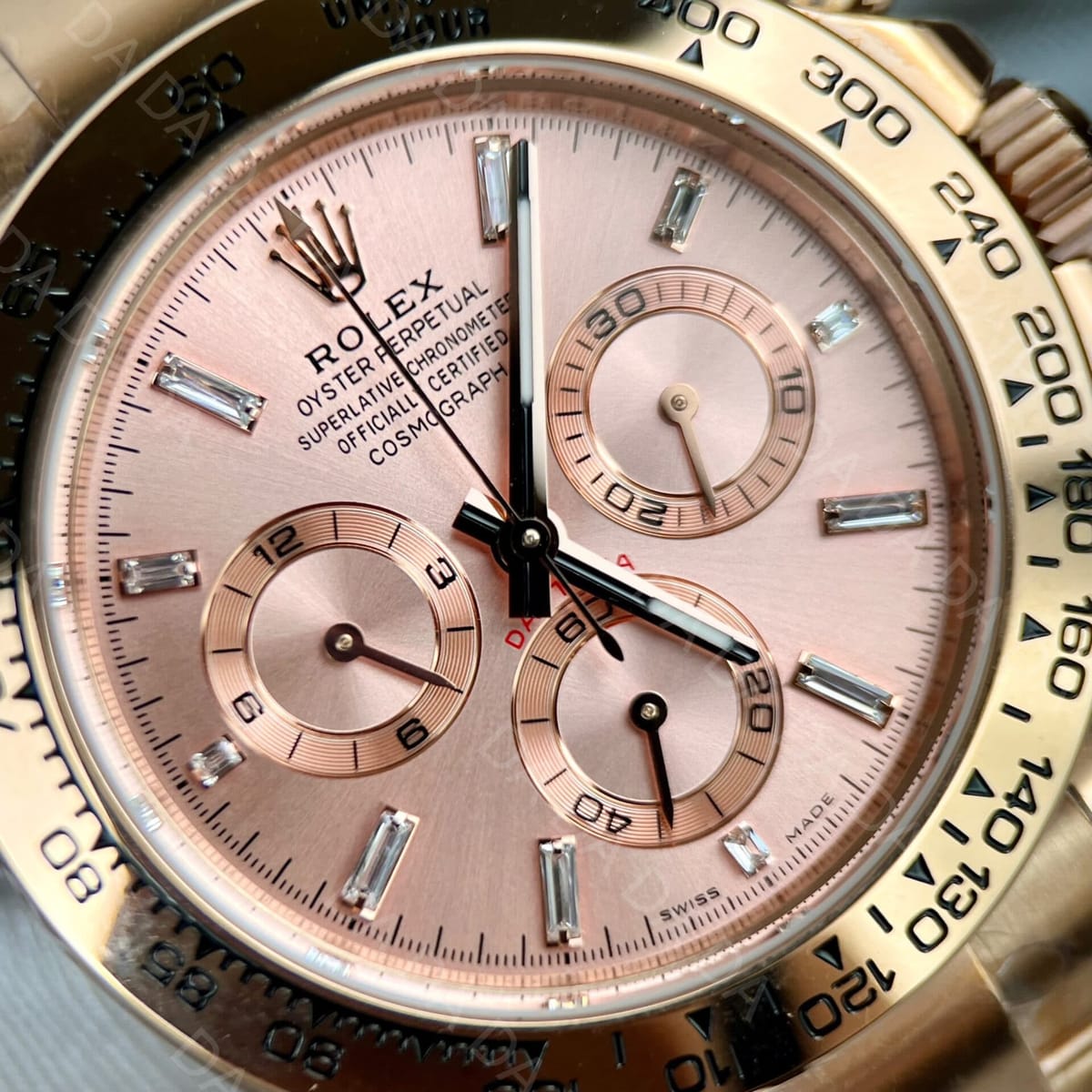 롤렉스 데이토나 로즈골드 금통 핑크다이얼 40mm 5