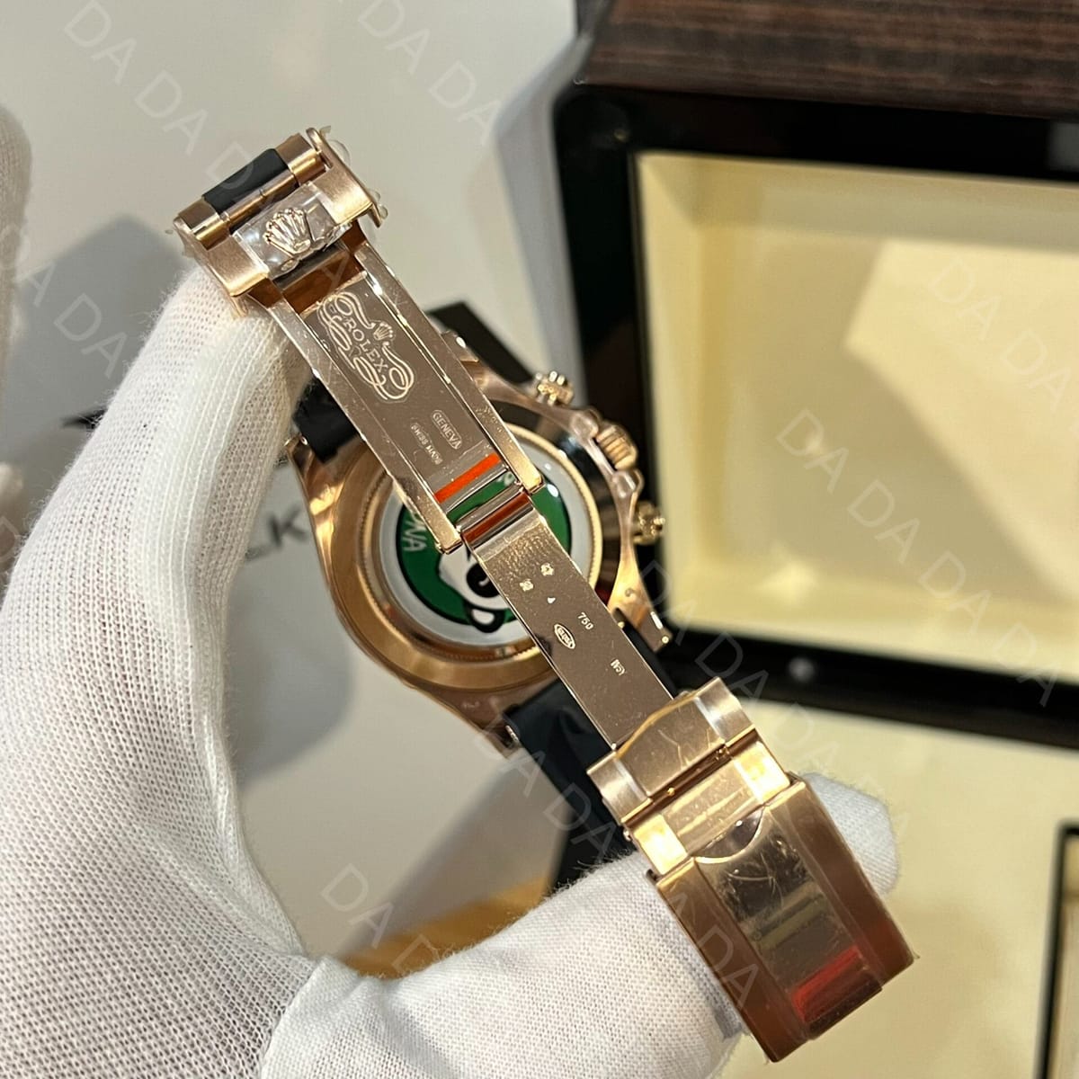 롤렉스 데이토나 로즈골드 금통 흰판 러버밴드 40mm 6