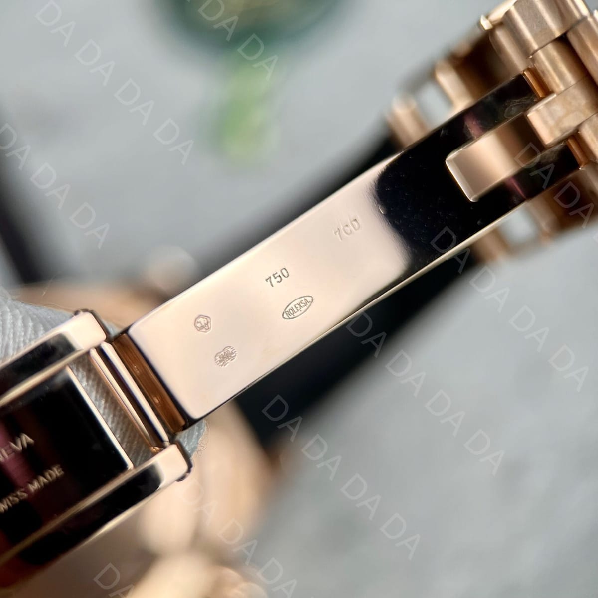 롤렉스 데이토나 로즈골드 초코판 숫자 다이얼 러버밴드 40mm 9