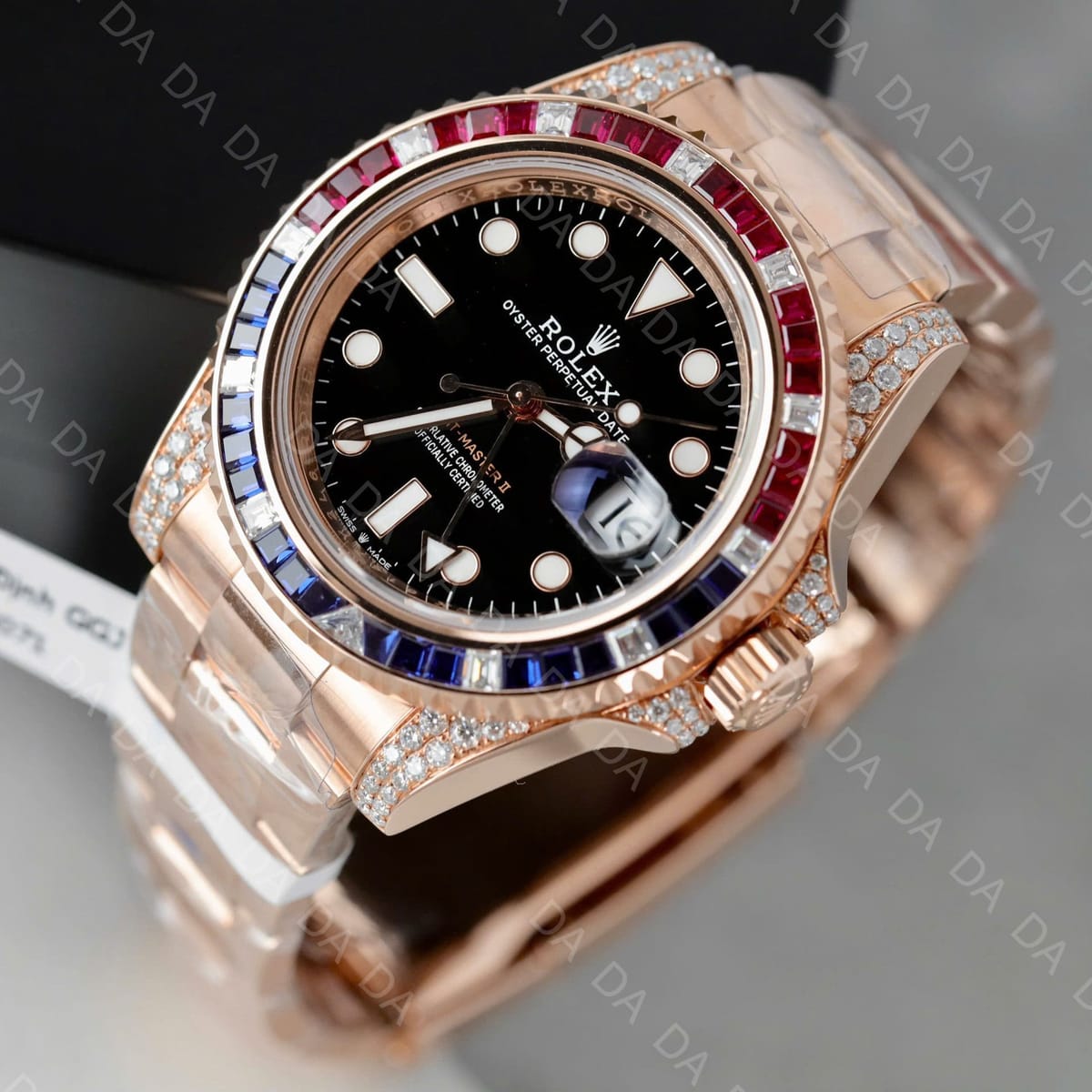 롤렉스 GMT마스터2 펩시 다이아 금통 오이스터 40mm 4