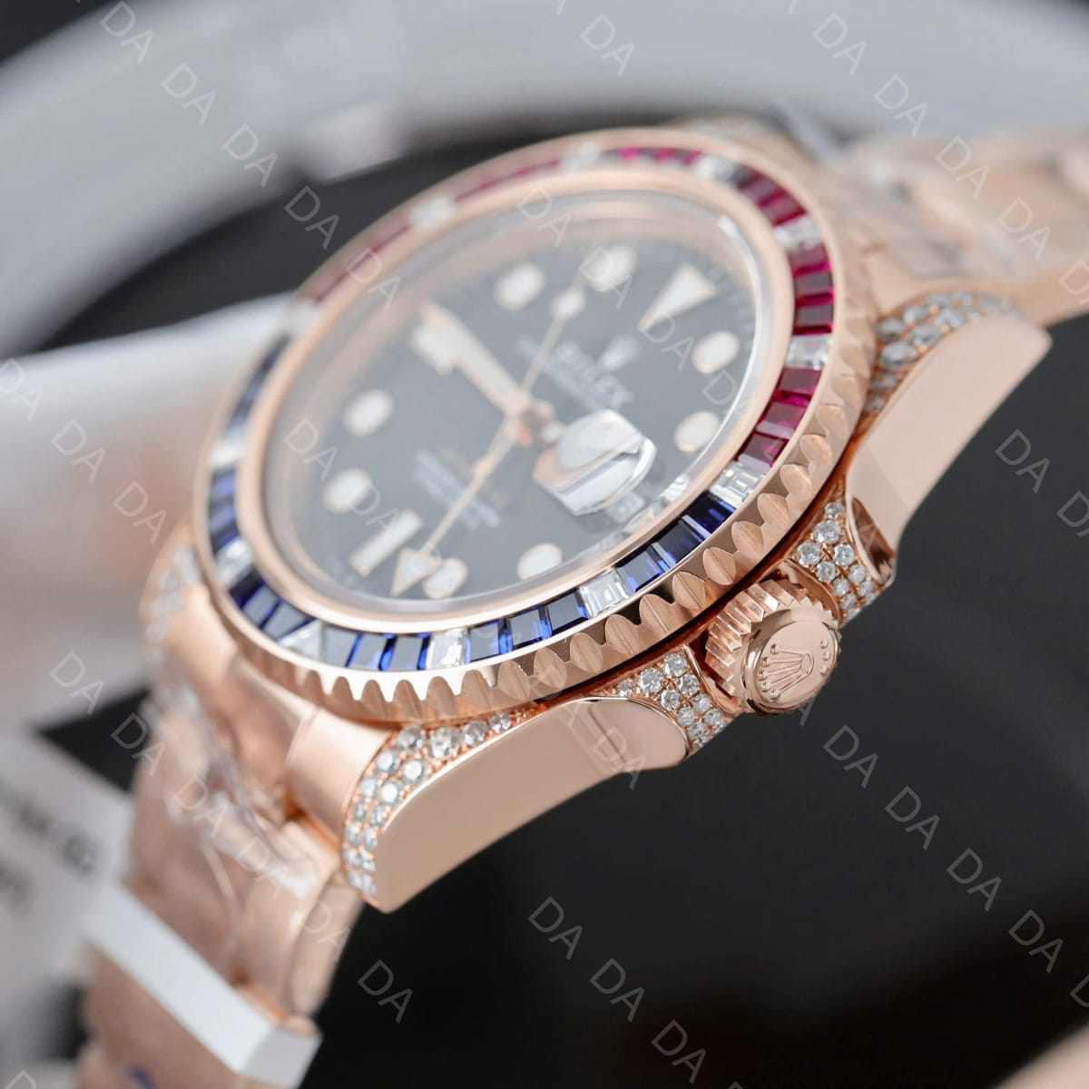 롤렉스 GMT마스터2 펩시 다이아 금통 오이스터 40mm 8