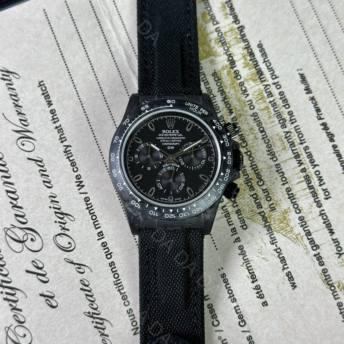 롤렉스 데이토나 카본 화이트 40mm 3