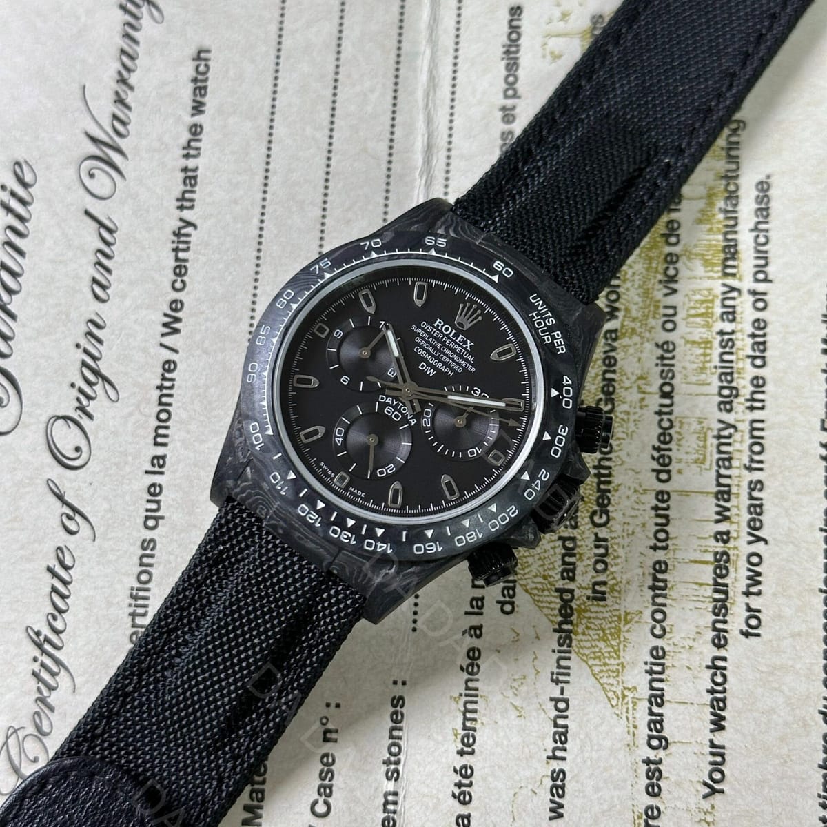 롤렉스 데이토나 카본 화이트 40mm 4