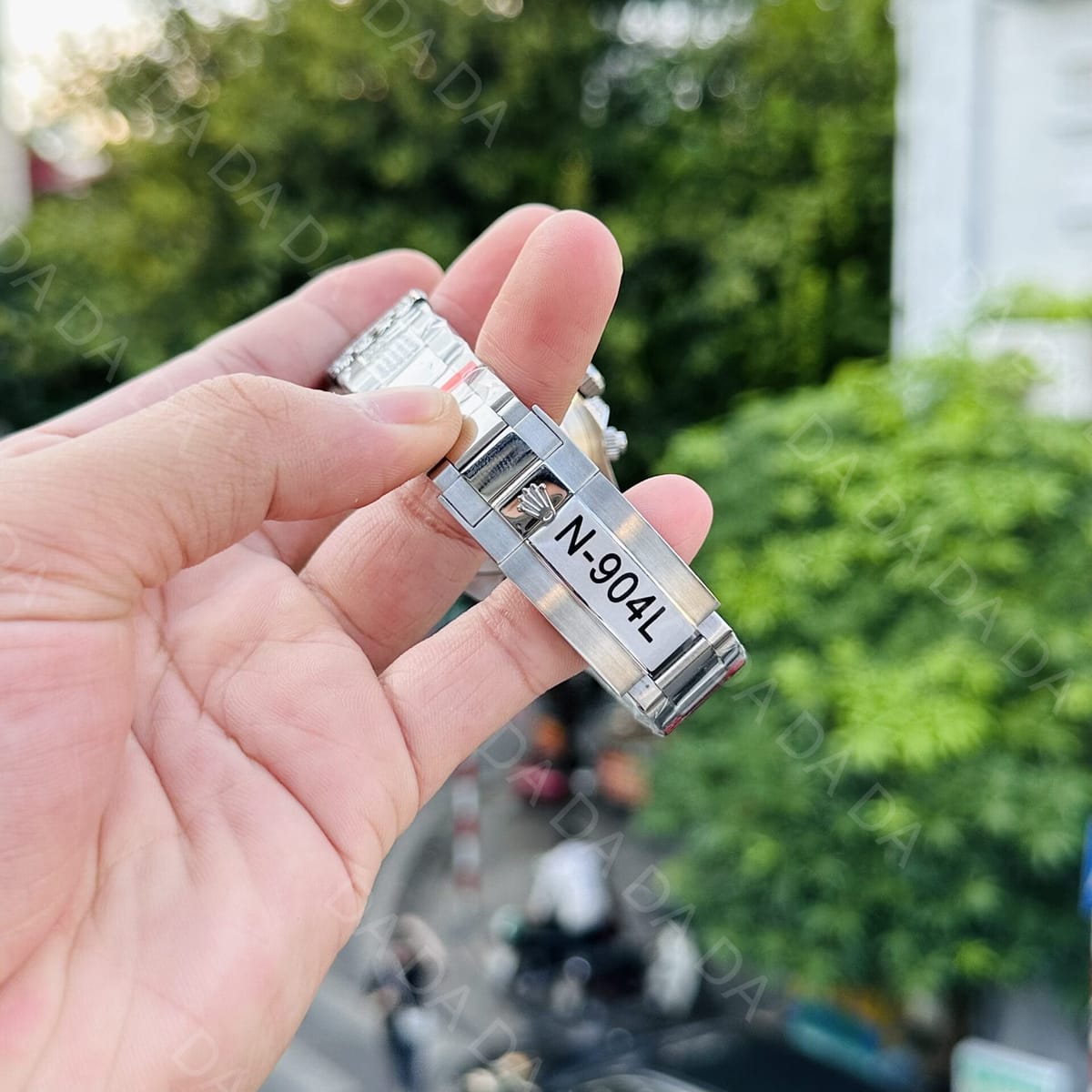 롤렉스 데이토나 화이트골드 레인보우 풀파베 40mm 7