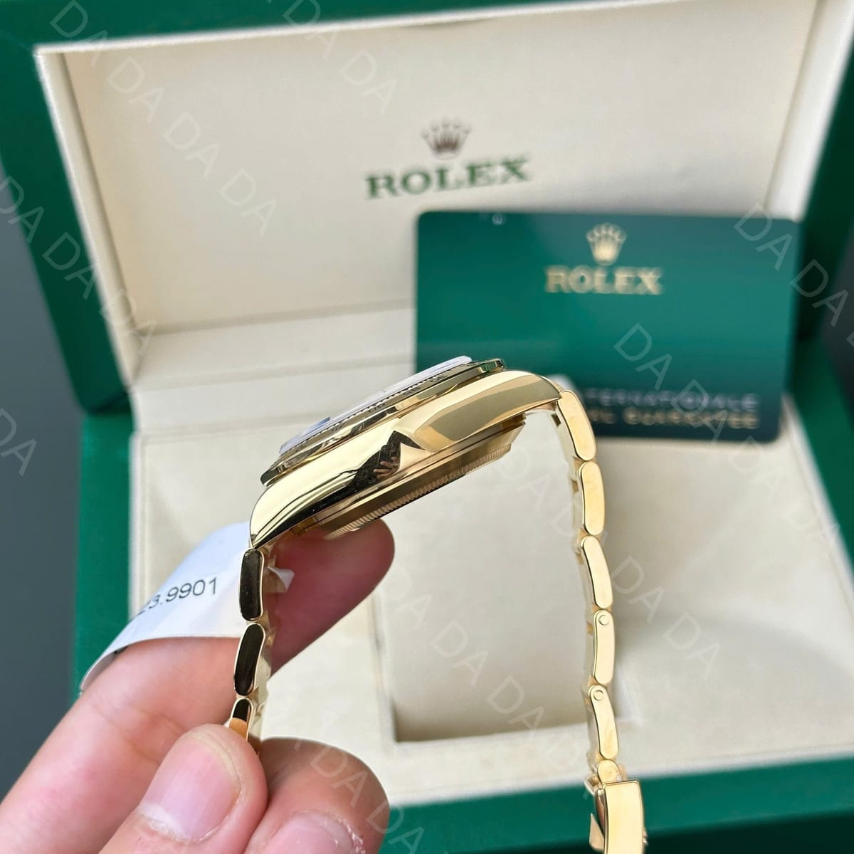 롤렉스 데이토나 옐로우골드 금통 자개판 8P 40mm 7