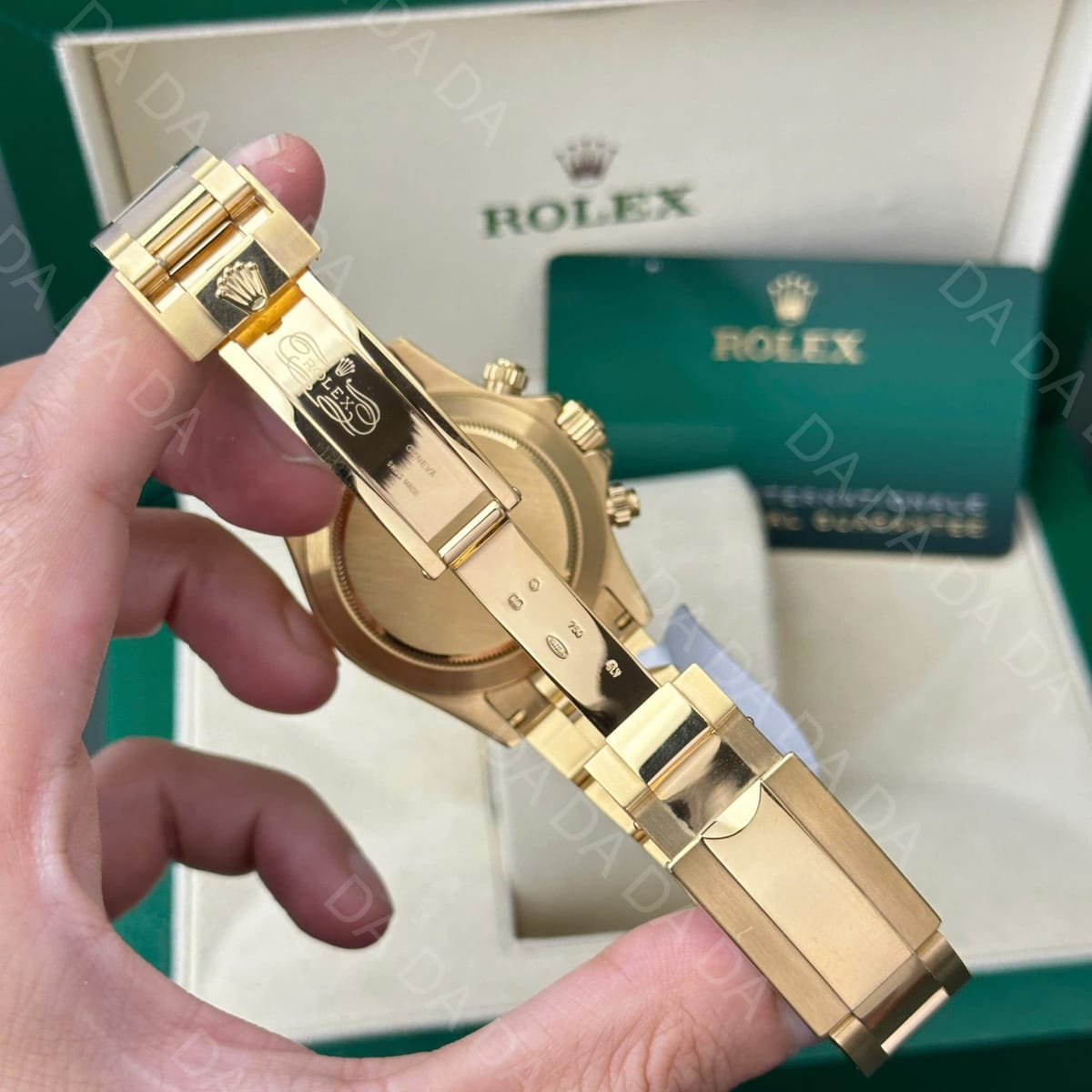 롤렉스 데이토나 옐로우골드 금통 자개판 8P 40mm 9