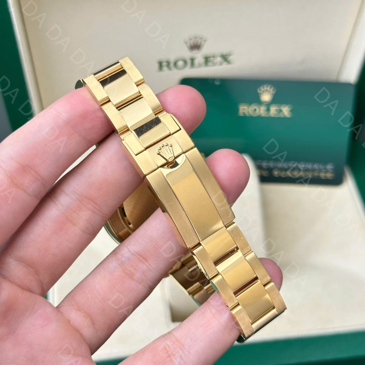 롤렉스 데이토나 옐로우골드 금통 자개판 8P 40mm 11
