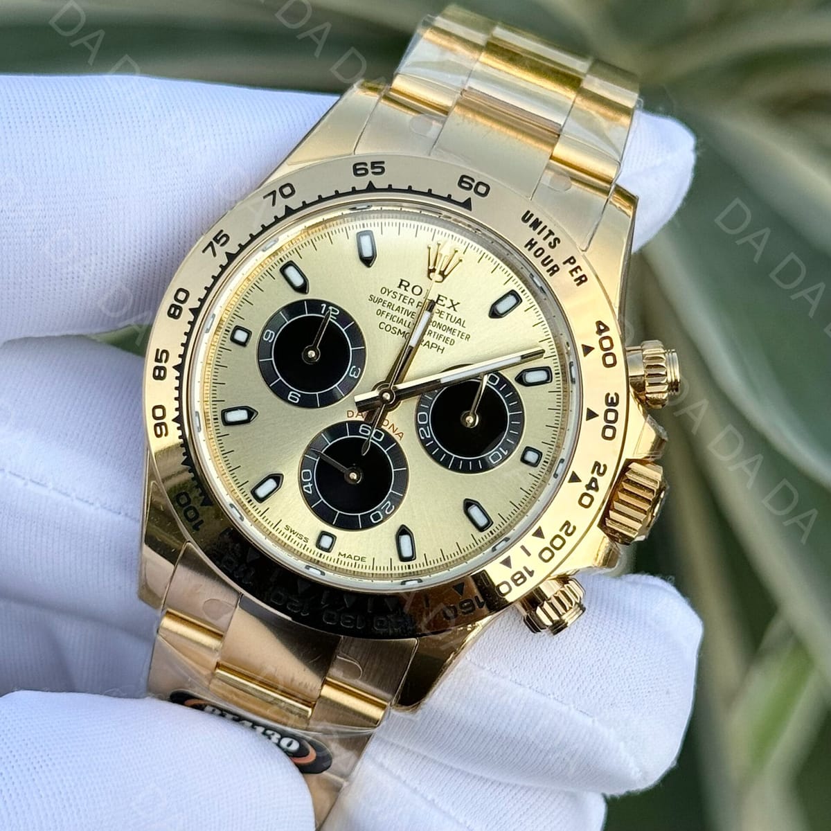롤렉스 데이토나 옐로우골드 금통 샴페인 다이얼 40mm 5