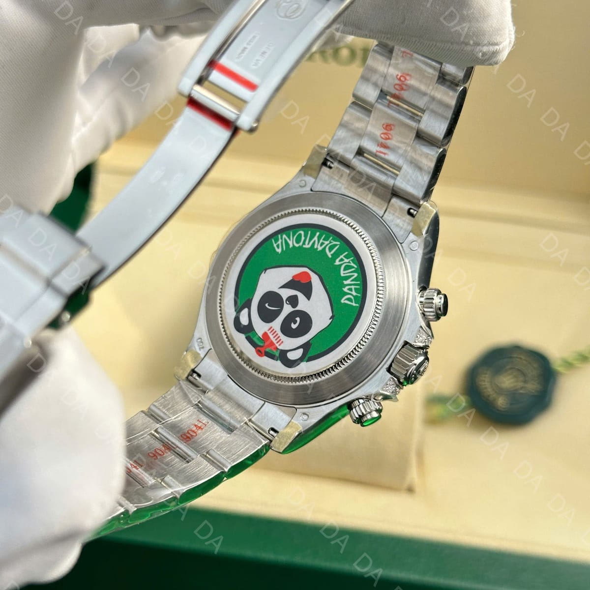 롤렉스 데이토나 화이트골드 레인보우 다이아 8P 검판 40mm 13