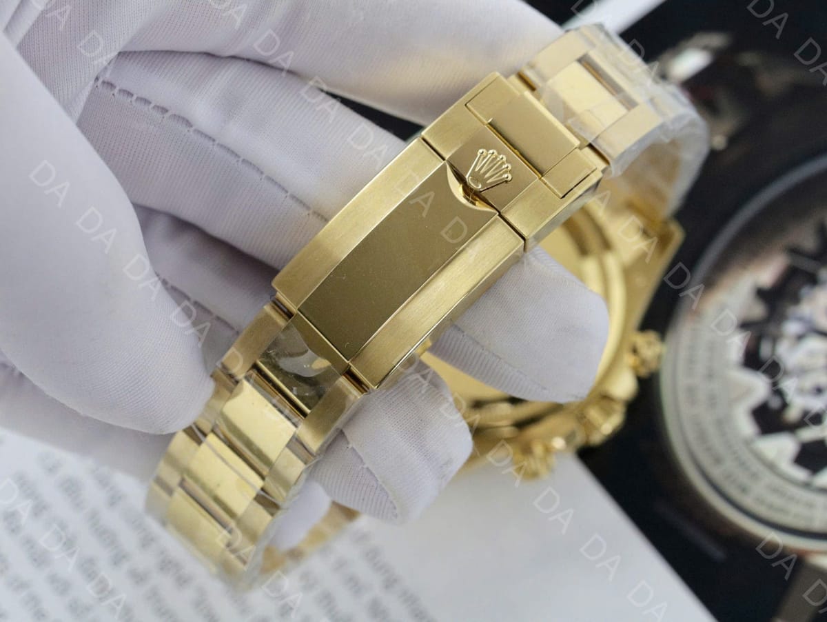 롤렉스 데이토나 옐로우골드 금통 샴페인다이얼 40mm 9