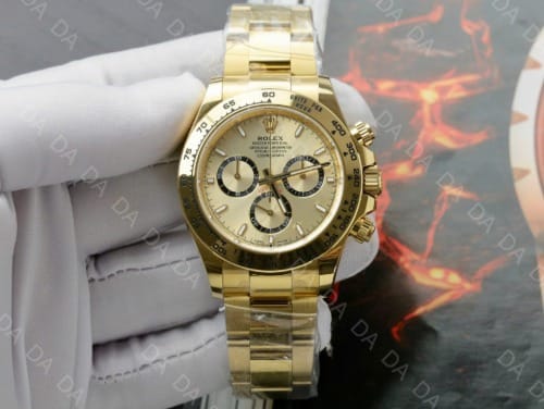 롤렉스 데이토나 옐로우골드 금통 샴페인다이얼 40mm