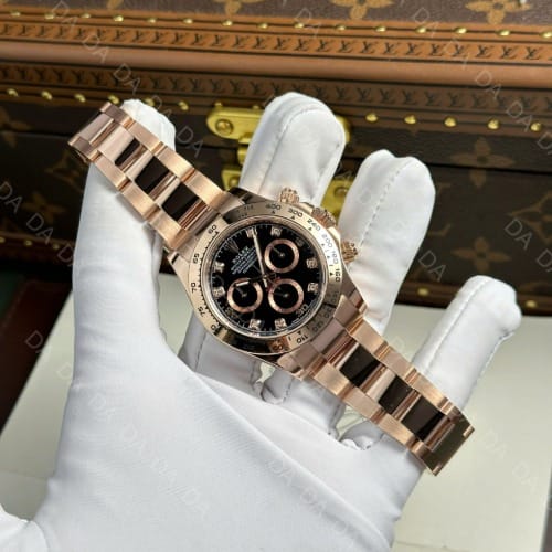 롤렉스 데이토나 로즈골드 금통 검판 8P 블랙 40mm