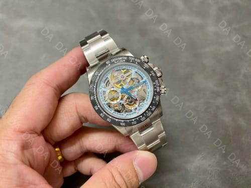 롤렉스 데이토나 화이트골드 스켈레톤 시스루백 40mm