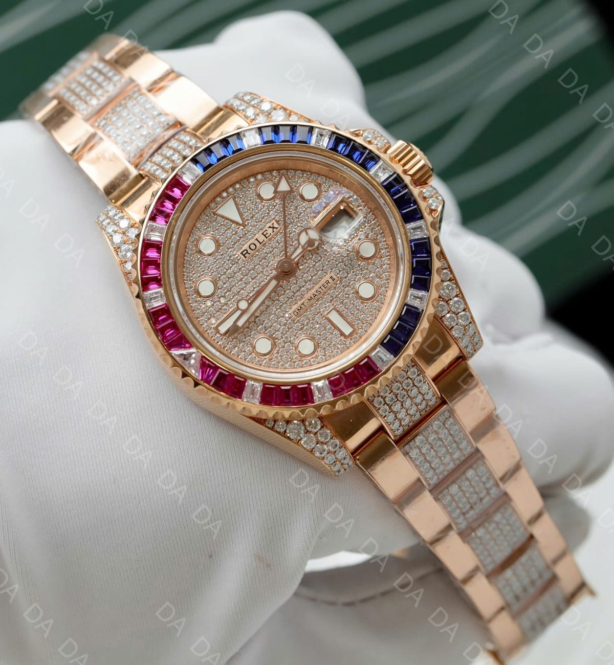롤렉스 GMT마스터2 펩시 금통 풀파베 오이스터 40mm 4