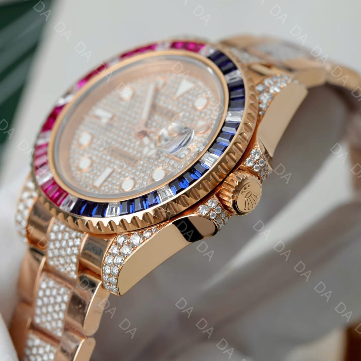롤렉스 GMT마스터2 펩시 금통 풀파베 오이스터 40mm 9