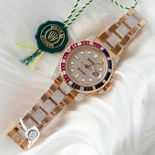 롤렉스 GMT마스터2 펩시 금통 풀파베 오이스터 40mm