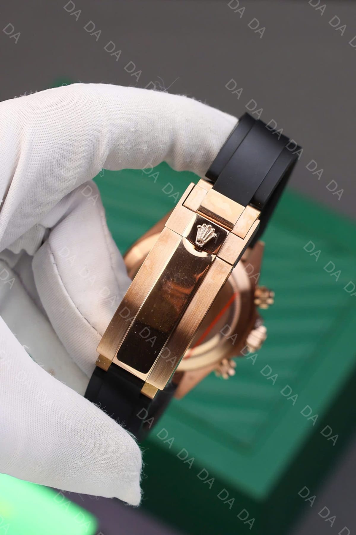 롤렉스 데이토나 로즈골드 금통 레인보우 풀파베 러버밴드 40mm 15