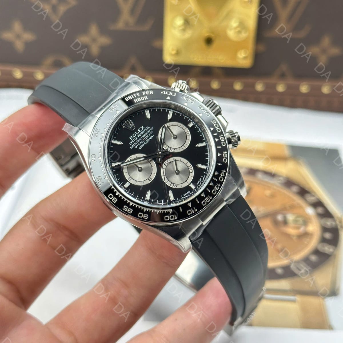 롤렉스 데이토나 화이트골드 검판 그레이 40mm 3