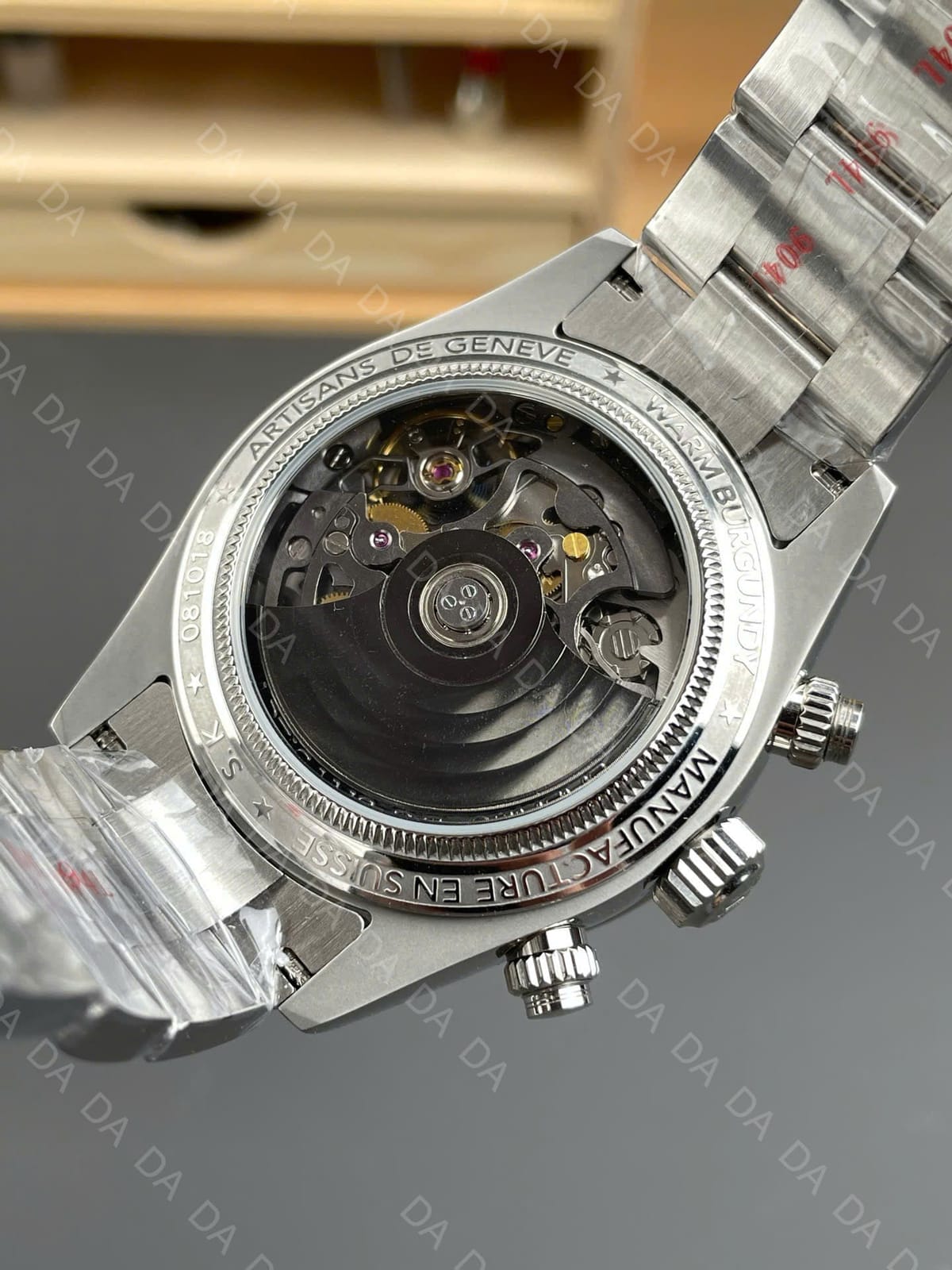 롤렉스 데이토나 화이트골드 버건디 다이얼 40mm 7