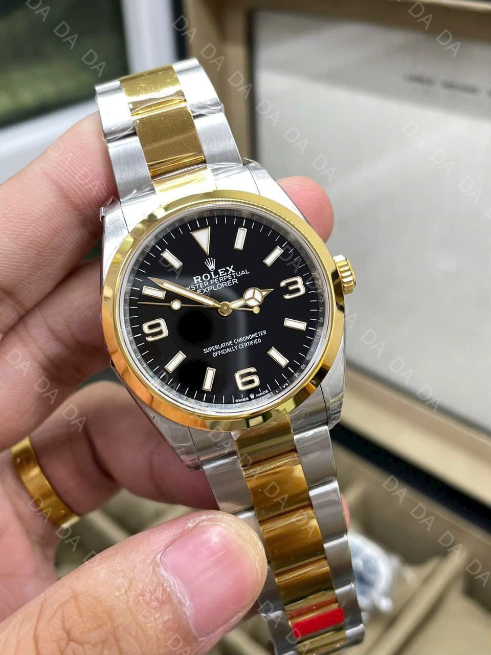 롤렉스 익스플로러 콤비 검판 36mm 3