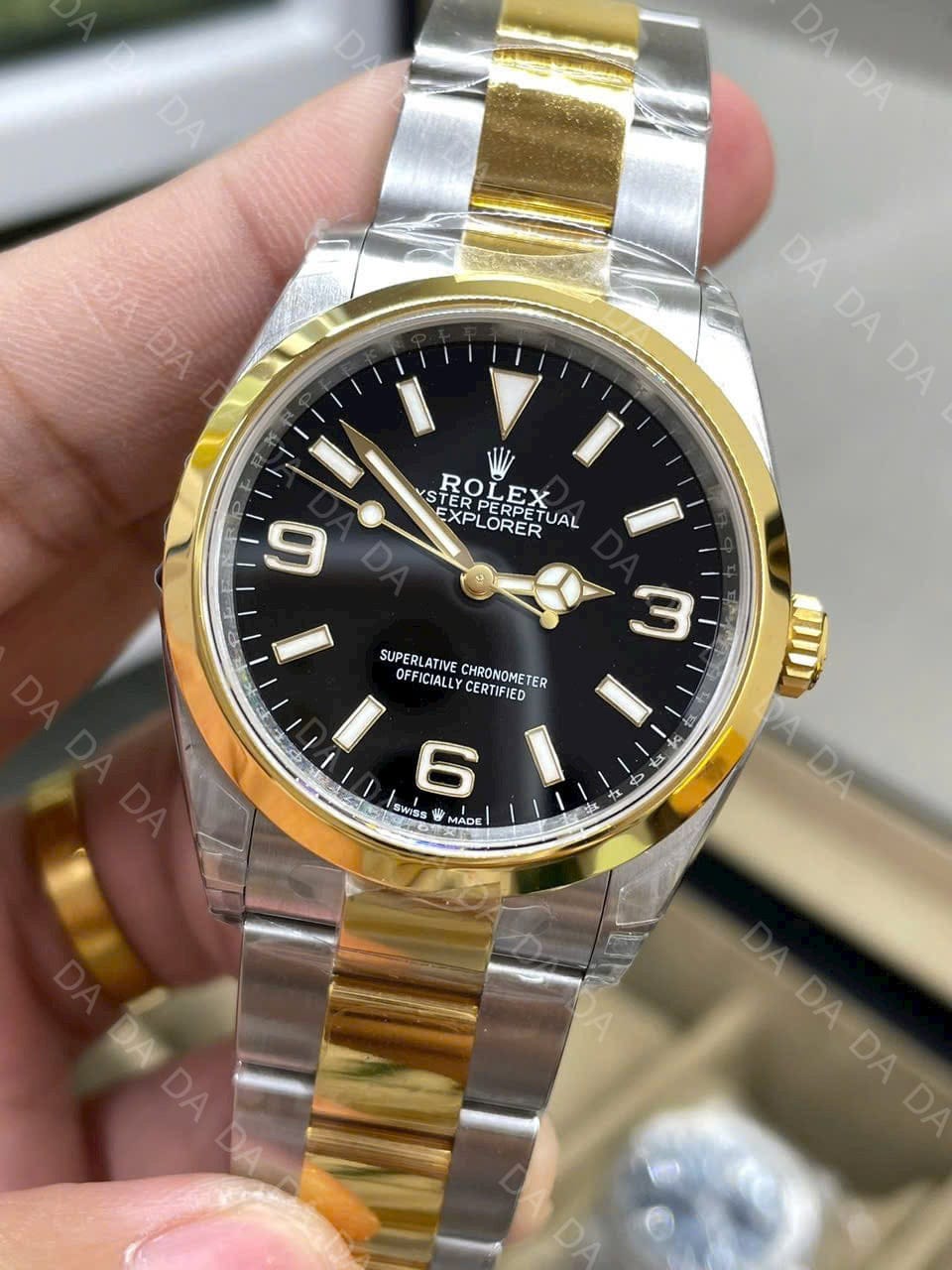 롤렉스 익스플로러 콤비 검판 36mm 4