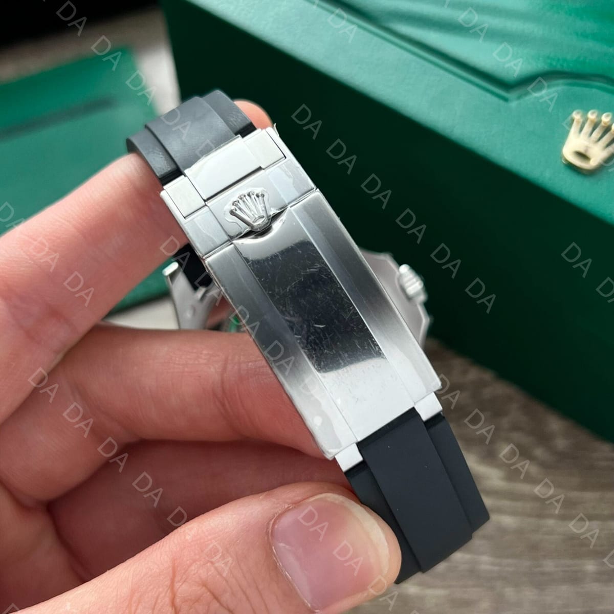 롤렉스 요트마스터1 화이트골드 블랙 러버밴드 40mm 10