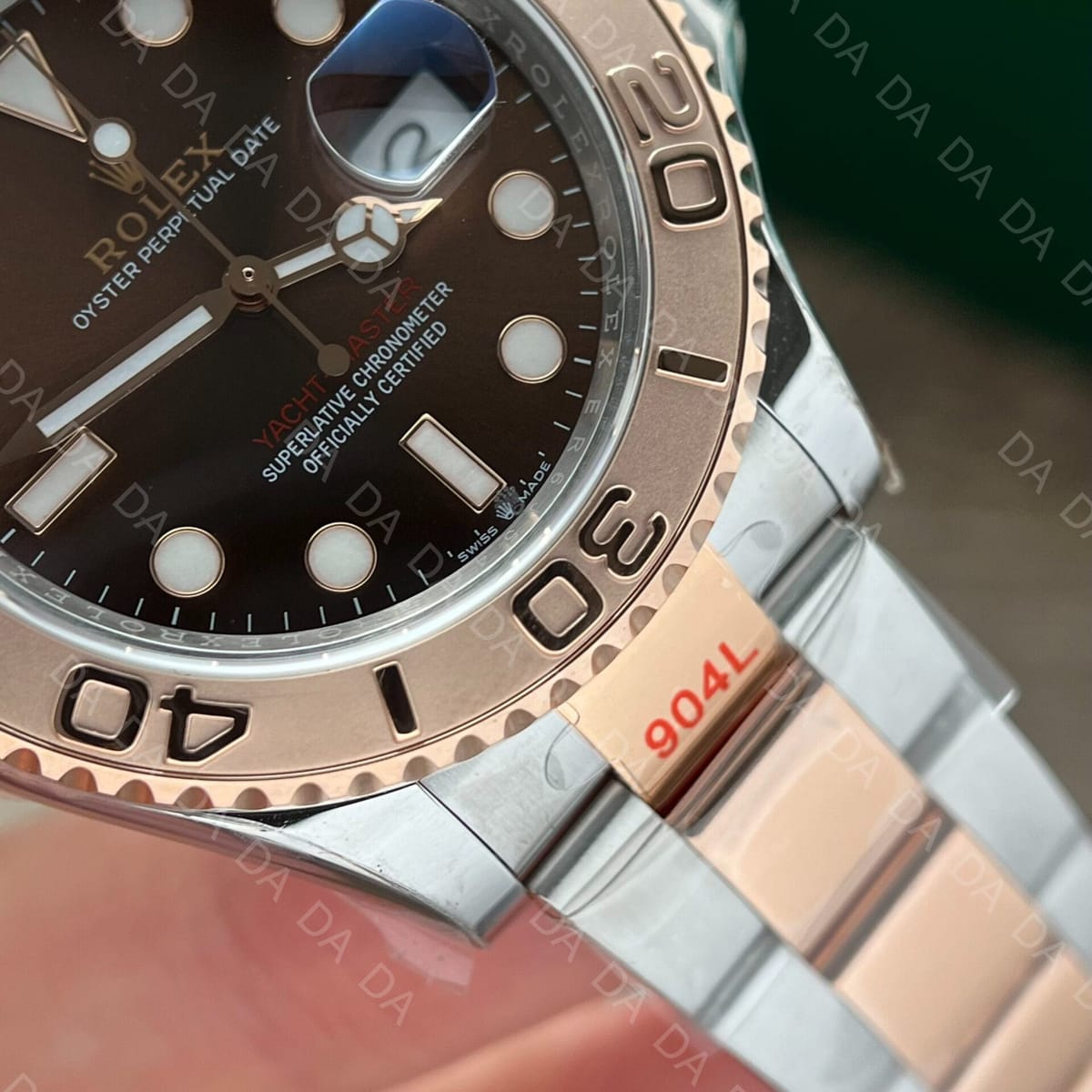 롤렉스 요트마스터1 로즈골드 콤비 초코판 40mm 4