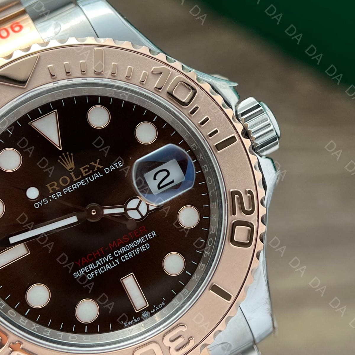 롤렉스 요트마스터1 로즈골드 콤비 초코판 40mm 5