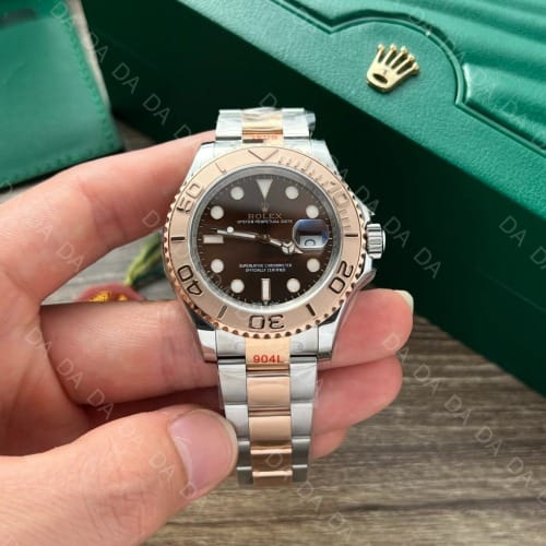 롤렉스 요트마스터1 로즈골드 콤비 초코판 40mm