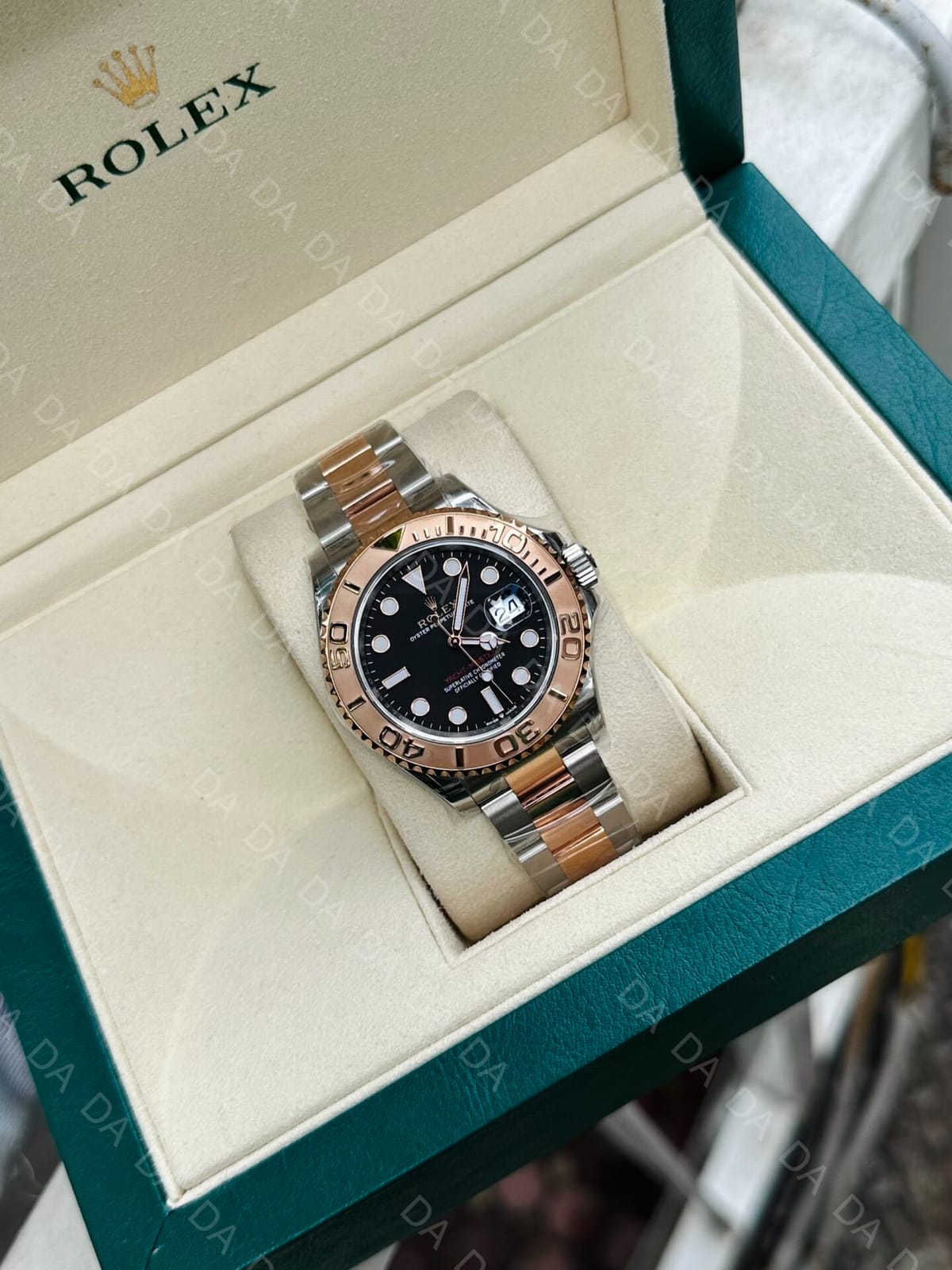 롤렉스 요트마스터1 로즈골드 콤비 검판 40mm 4