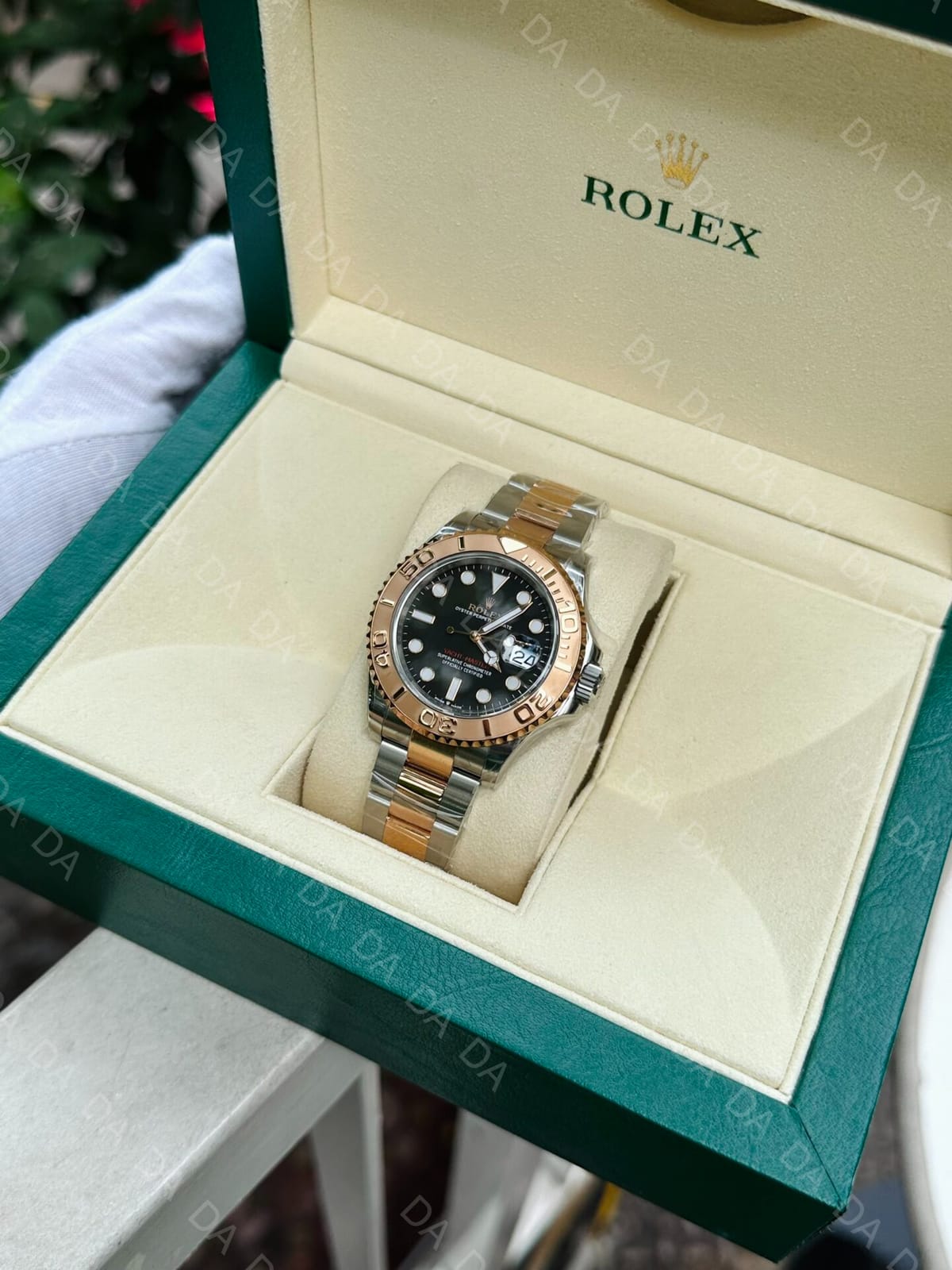 롤렉스 요트마스터1 로즈골드 콤비 검판 40mm 5