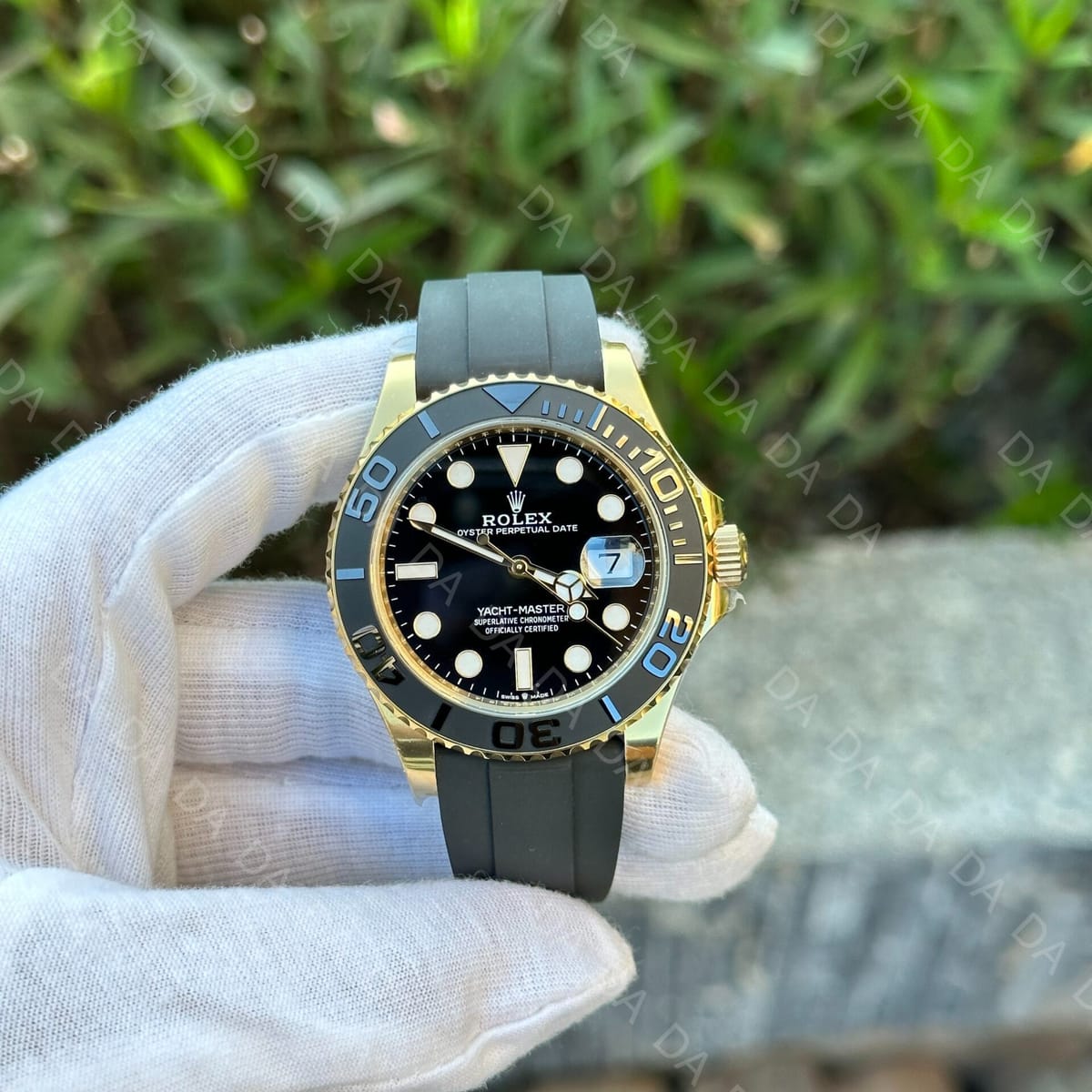 롤렉스 요트마스터1 옐로우골드 금통 검판 러버밴드 42mm 3