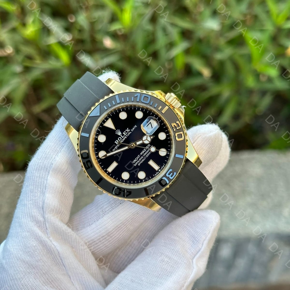 롤렉스 요트마스터1 옐로우골드 금통 검판 러버밴드 42mm 5