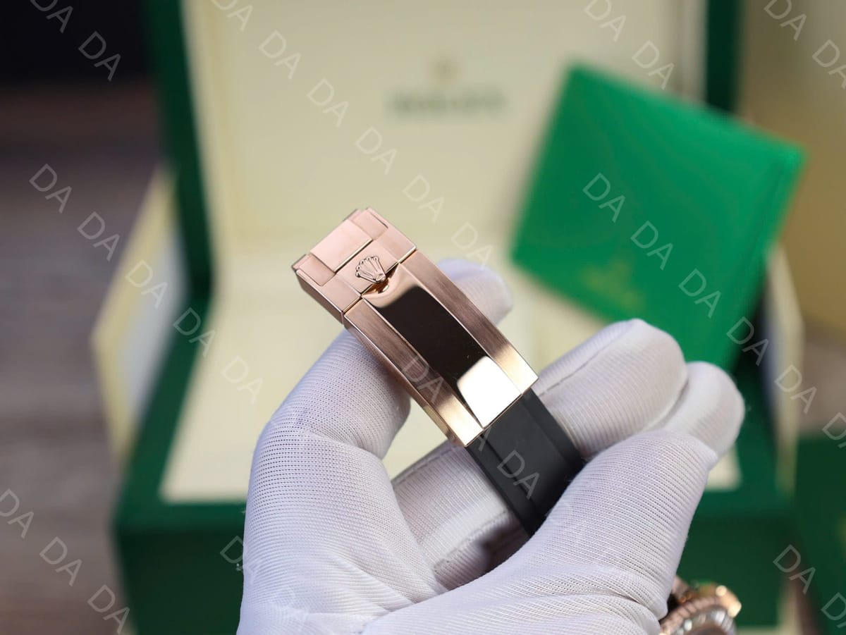 롤렉스 요트마스터1 로즈골드 금통 검판 다이아베젤 40mm 12