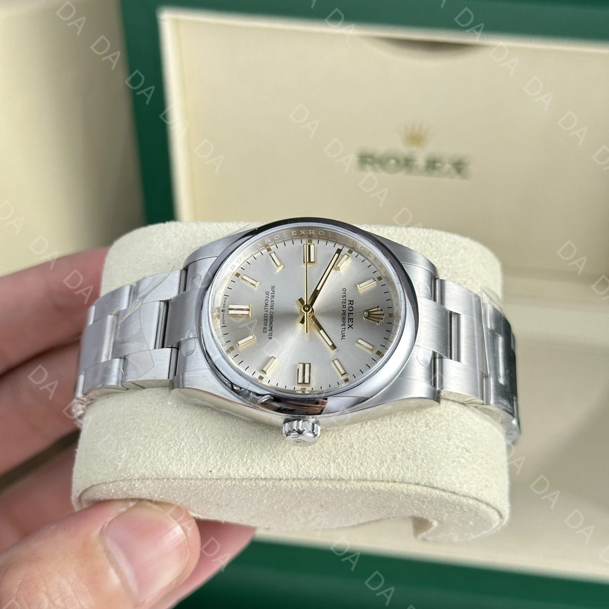 롤렉스 오이스터 퍼페츄얼 실버 36mm 4