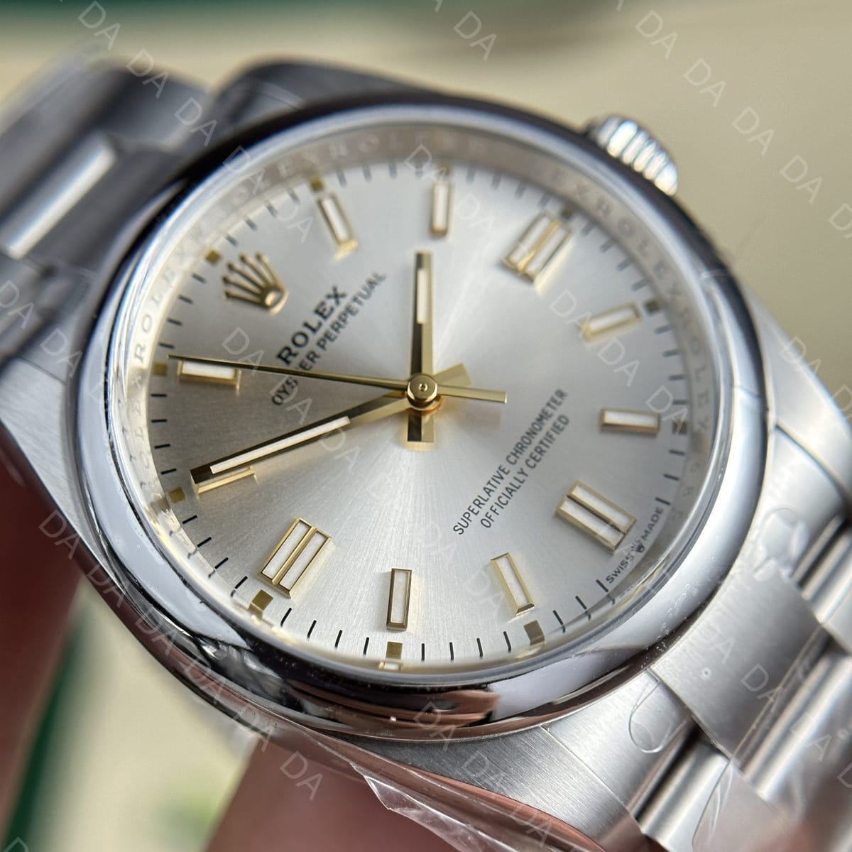 롤렉스 오이스터 퍼페츄얼 실버 36mm 5