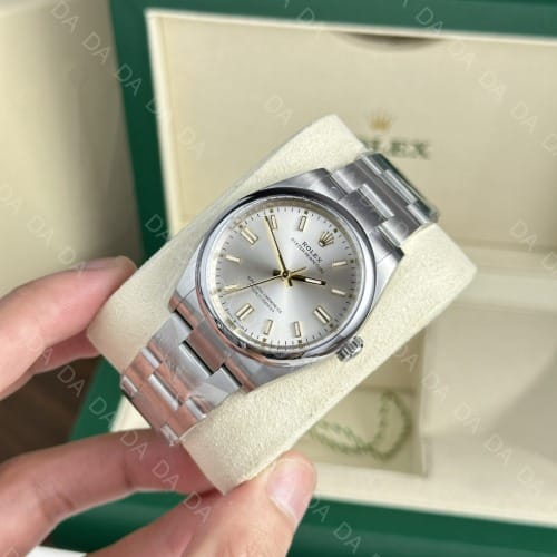 롤렉스 오이스터 퍼페츄얼 실버 36mm