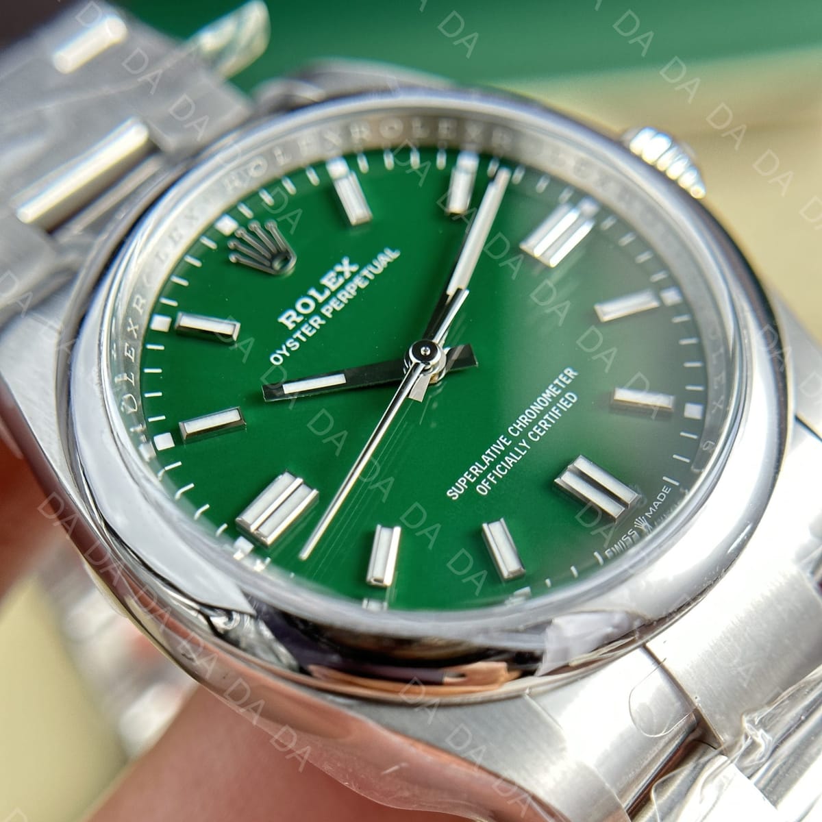 롤렉스 오이스터 퍼페츄얼 그린 36mm 4
